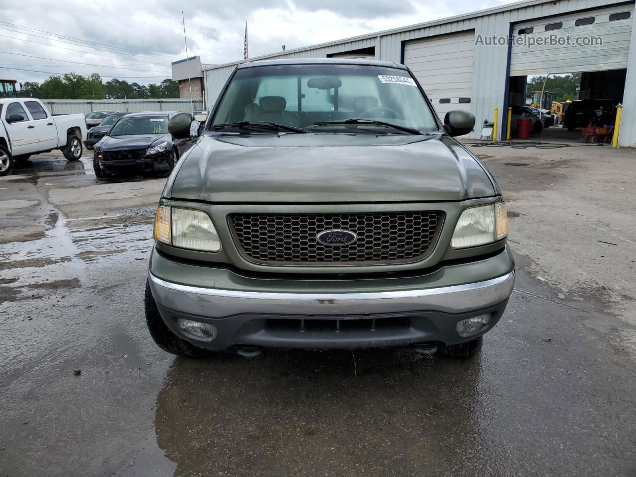 2003 Ford F150  Green vin: 1FTRX18L63NA57379