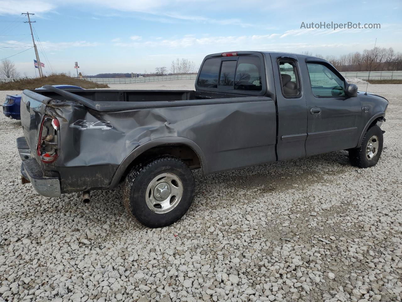 2003 Ford F150  Gray vin: 1FTRX18L63NB67042