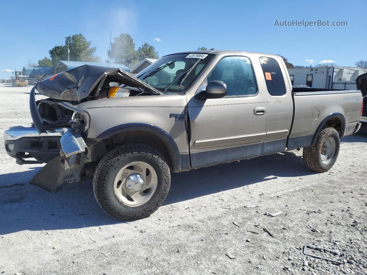 2001 Ford F150  Gold vin: 1FTRX18L71NB37626