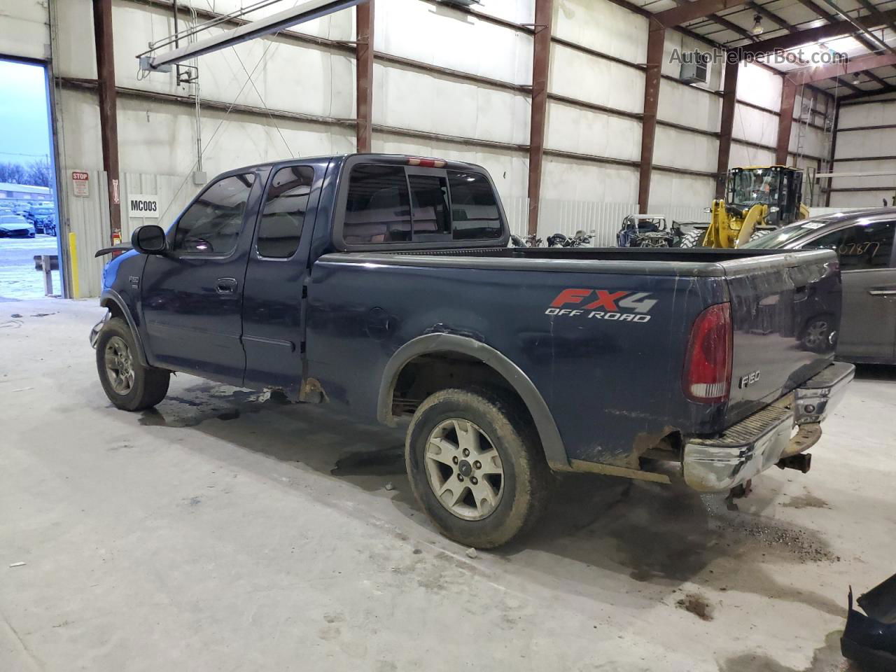 2003 Ford F150  Blue vin: 1FTRX18L73NB83783