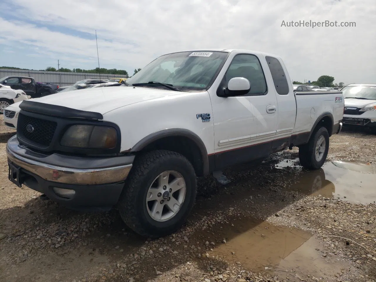 2003 Ford F150  White vin: 1FTRX18L83NB90600