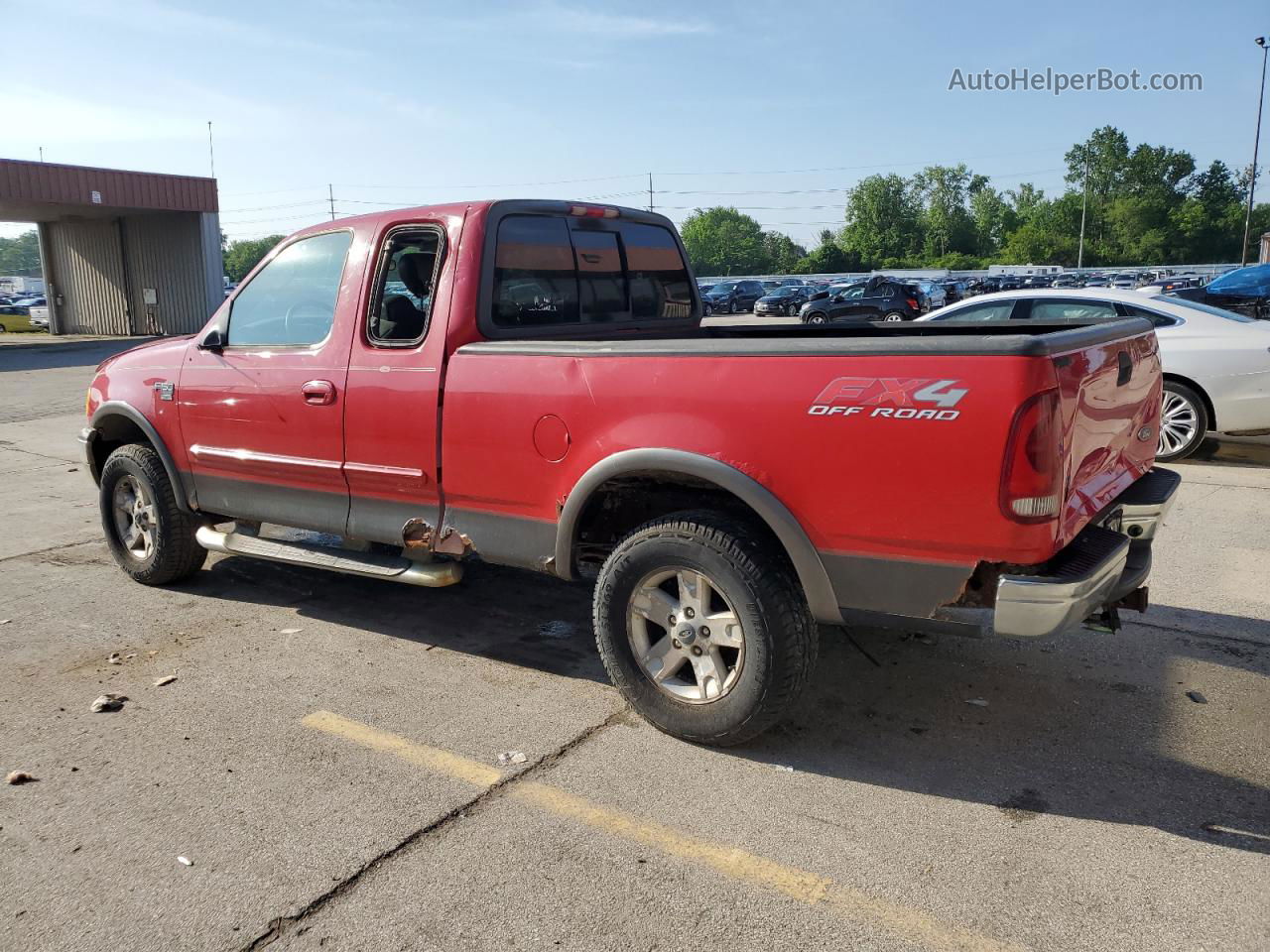 2003 Ford F150  Красный vin: 1FTRX18LX3NA56140