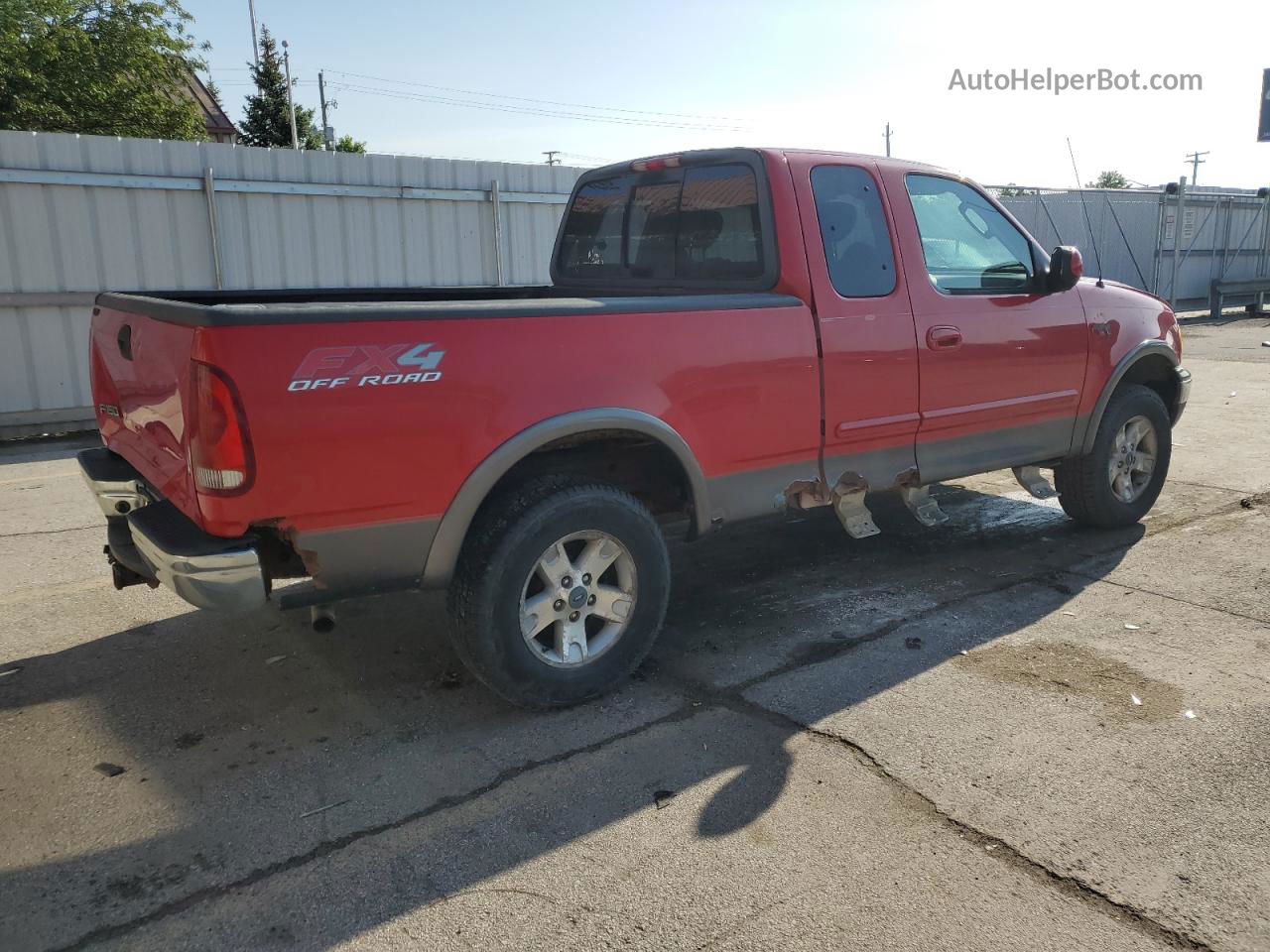 2003 Ford F150  Red vin: 1FTRX18LX3NA56140