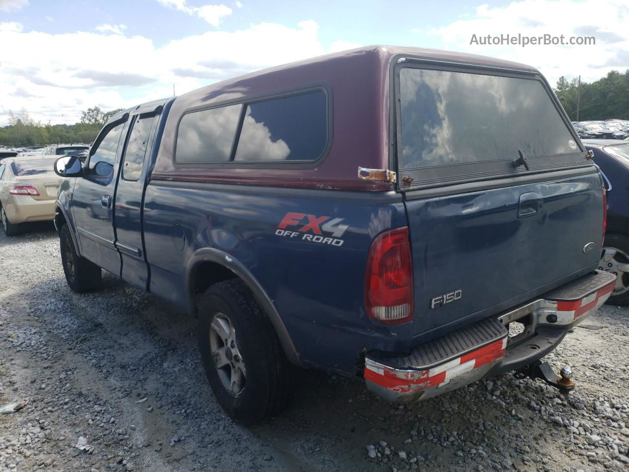 2003 Ford F150  Blue vin: 1FTRX18W33NA73436