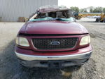 2003 Ford F150  Красный vin: 1FTRX18W53NA49350