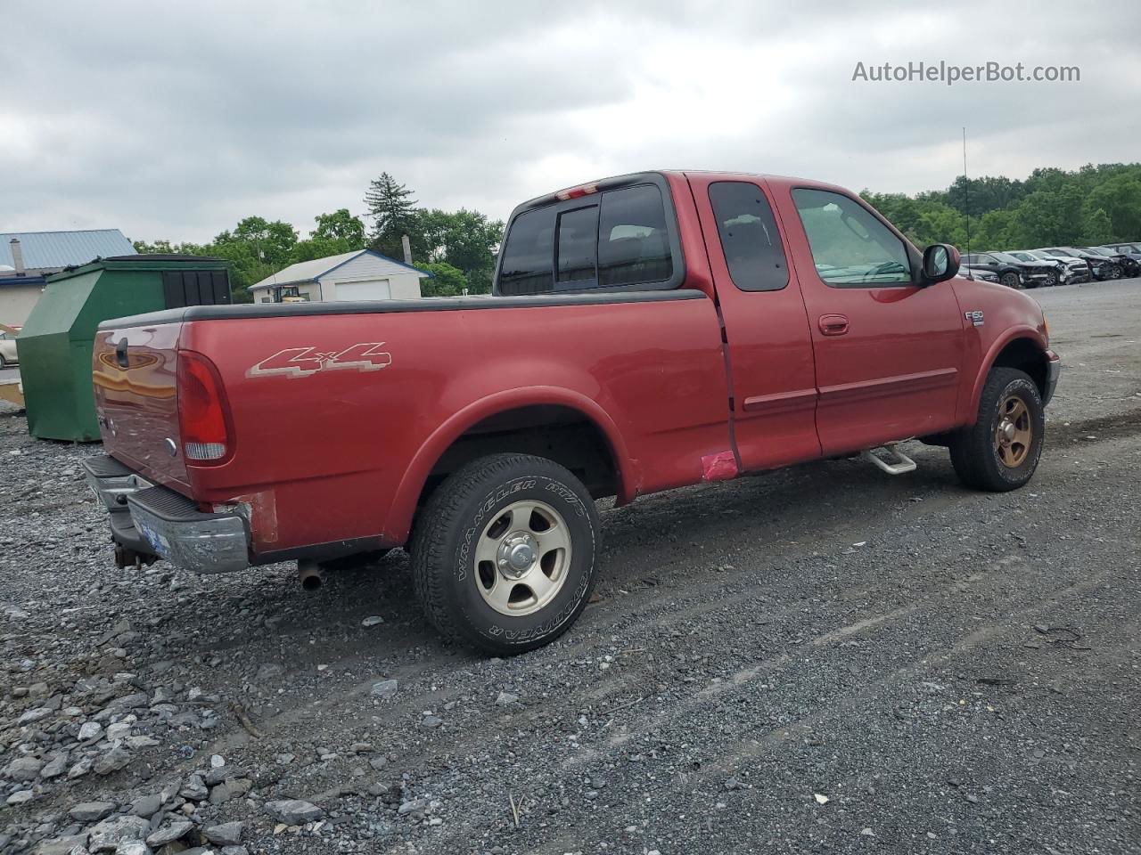 2003 Ford F150  Red vin: 1FTRX18W73NB87794