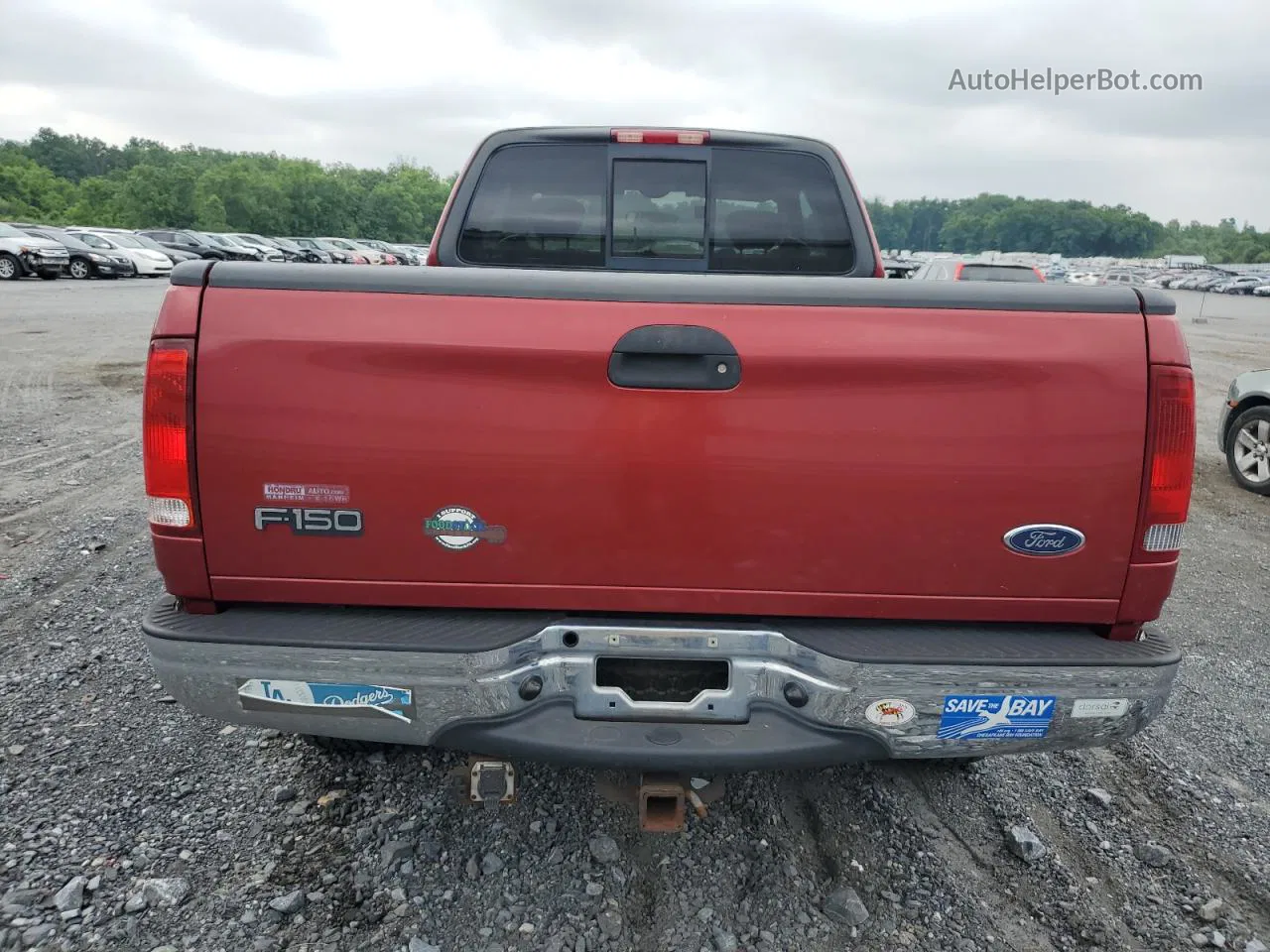 2003 Ford F150  Red vin: 1FTRX18W73NB87794