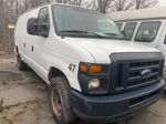 2008 Ford Econoline E350 Super Duty Van White vin: 1FTSE34L08DA60395