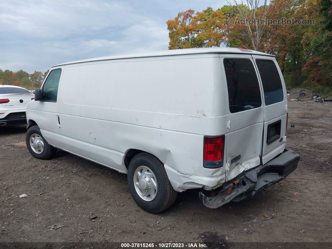 2007 Ford Econoline E350 Super Duty Van Белый vin: 1FTSE34L27DA02979