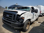 2008 Ford Econoline E350 Super Duty Van Белый vin: 1FTSE34L48DA49125