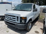 2008 Ford Econoline E350 Super Duty Van White vin: 1FTSE34L48DA74669