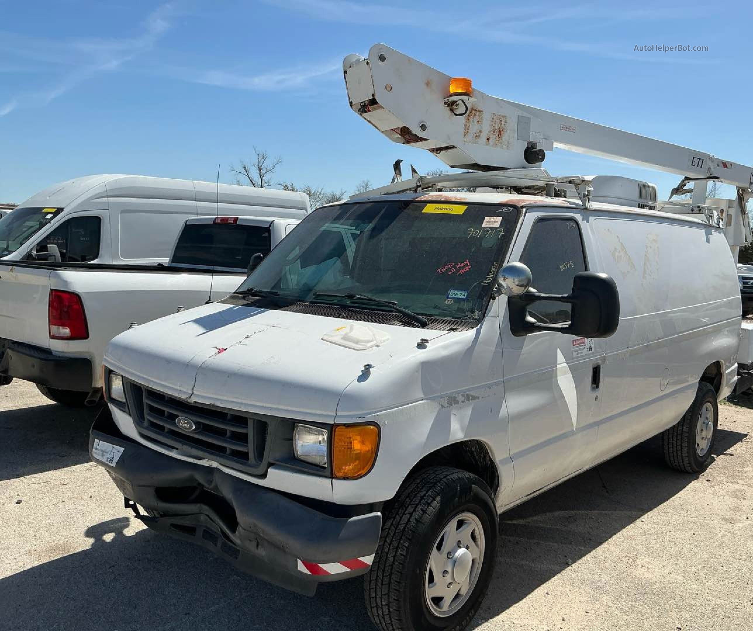 2007 Ford Econoline E350 Super Duty Van vin: 1FTSE34L87DA50972