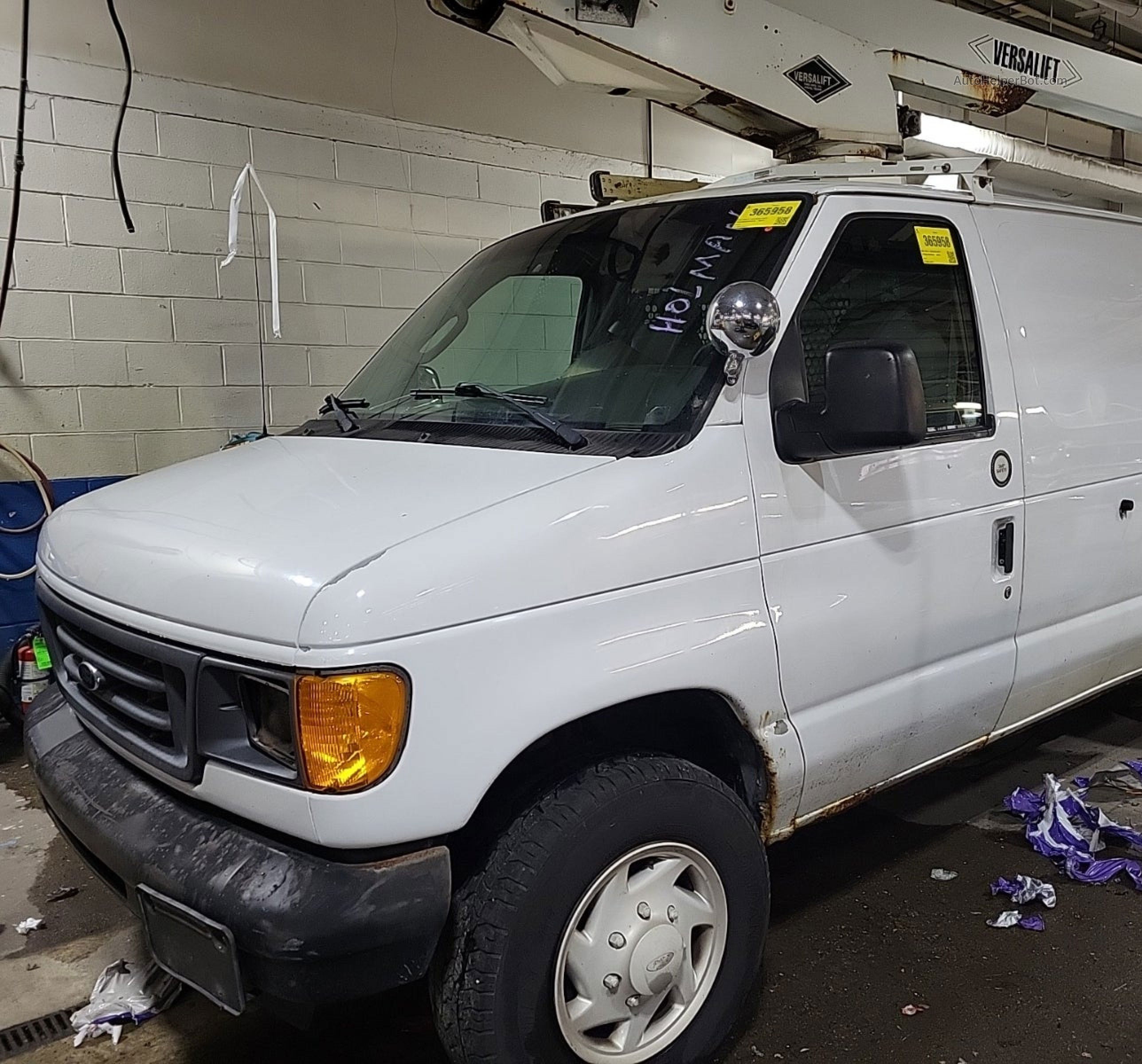 2007 Ford Econoline E350 Super Duty Van vin: 1FTSE34L87DA57419