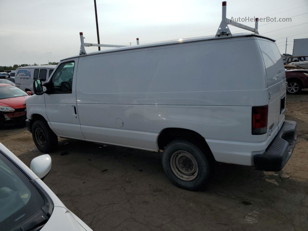 2010 Ford Econoline E350 Super Duty Van Белый vin: 1FTSE3EL1ADA66338