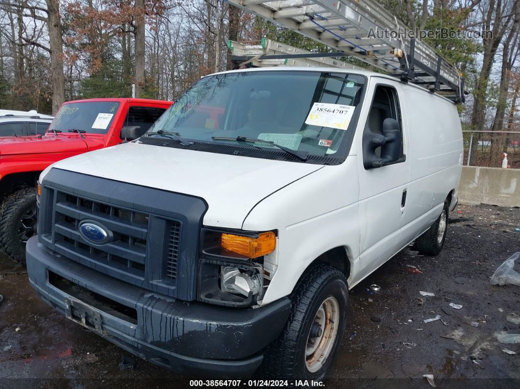 2013 Ford E-350 Super Duty Commercial White vin: 1FTSE3EL5DDA48221