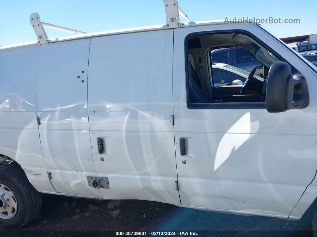 2013 Ford E-350 Super Duty Commercial White vin: 1FTSE3EL7DDB22707