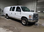 2008 Ford Econoline E350 Super Duty Van Белый vin: 1FTSS34L08DA31228