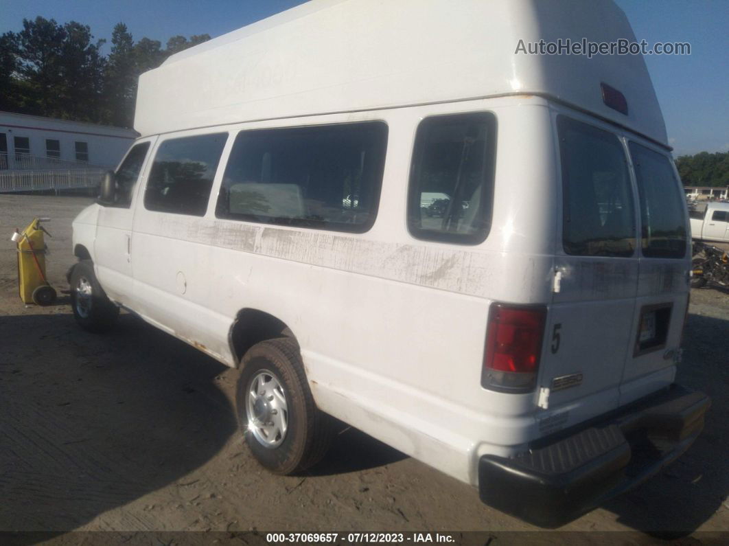 2007 Ford E-350 Super Duty Recreational White vin: 1FTSS34L47DB39219