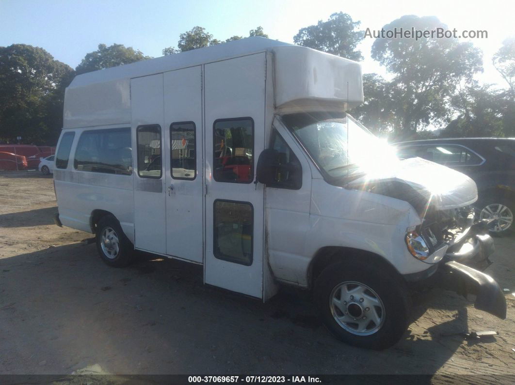 2007 Ford E-350 Super Duty Recreational White vin: 1FTSS34L47DB39219