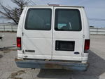 2008 Ford Econoline E350 Super Duty Van White vin: 1FTSS34L58DA02937