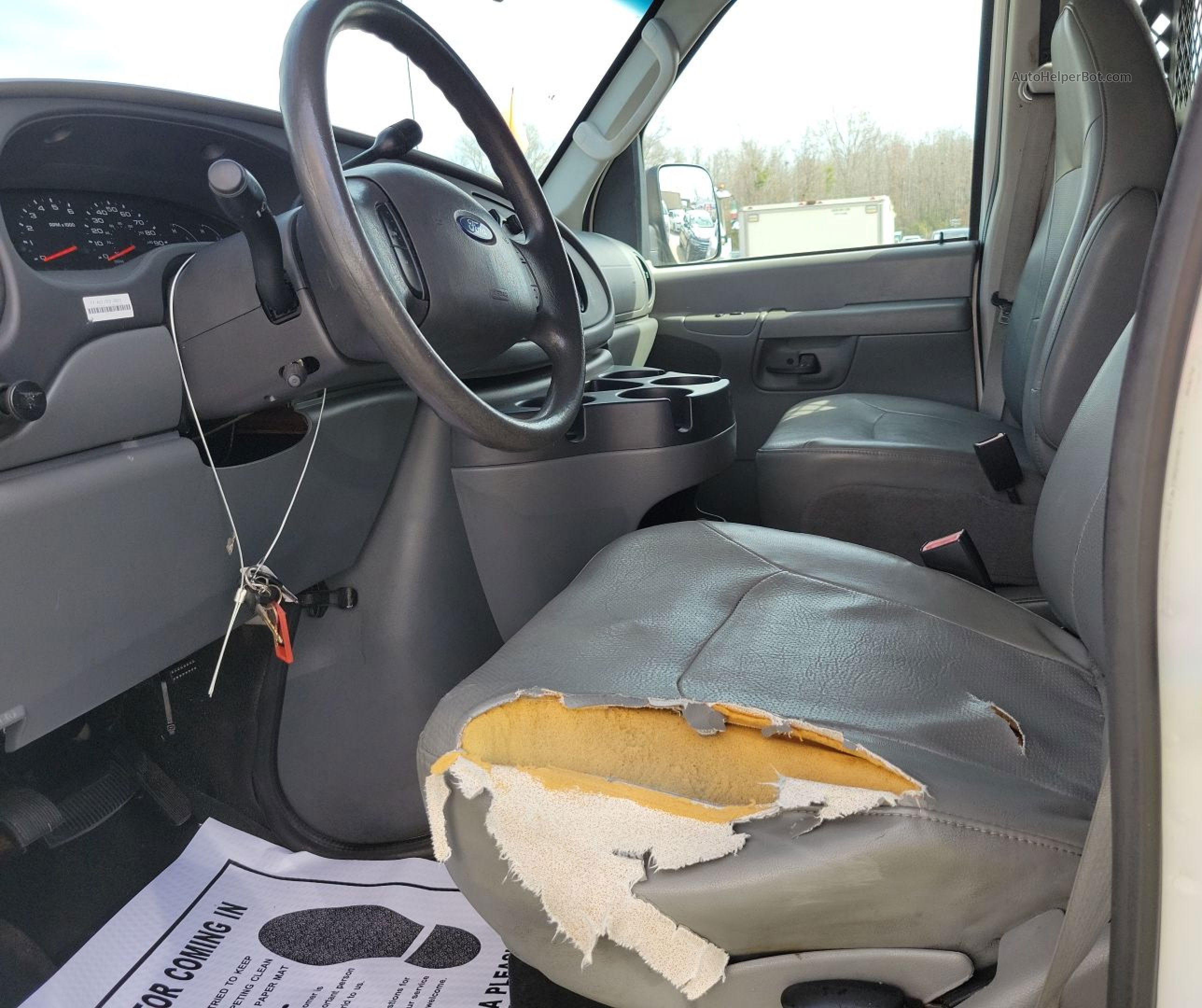 2008 Ford Econoline E350 Super Duty Van vin: 1FTSS34LX8DB38545
