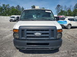 2008 Ford Econoline E350 Super Duty Van White vin: 1FTSS34P08DA60344