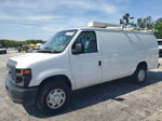 2008 Ford Econoline E350 Super Duty Van White vin: 1FTSS34P08DA60344