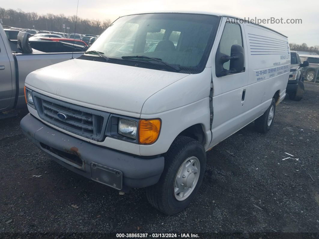 2007 Ford E-350 Super Duty Recreational White vin: 1FTSS34P17DA11426