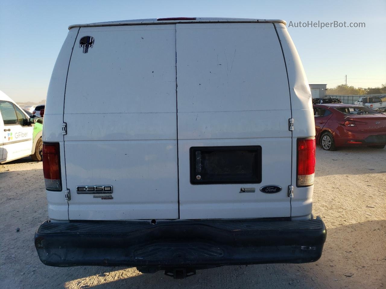 2012 Ford Econoline E350 Super Duty Van White vin: 1FTSS3EL3CDA81709