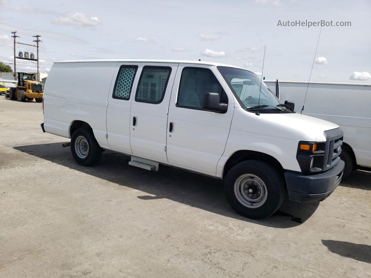 2011 Ford Econoline E250 Van White vin: 1FTSS3EL3DDA74289