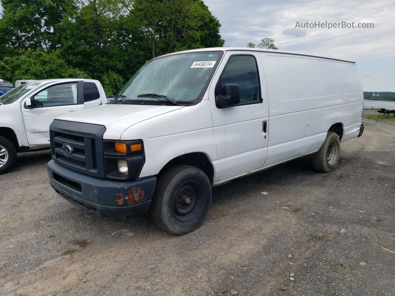 2013 Ford Econoline E350 Super Duty Van Белый vin: 1FTSS3EL4DDA17390