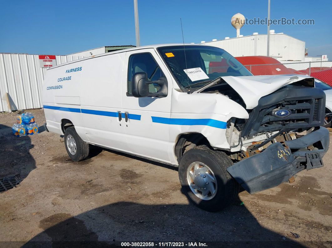 2013 Ford E-350 Super Duty Commercial White vin: 1FTSS3EL5DDA79431