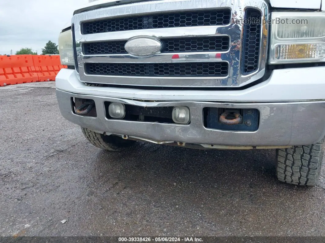 2007 Ford F-250 Lariat/xl/xlt White vin: 1FTSW21P27EA38955