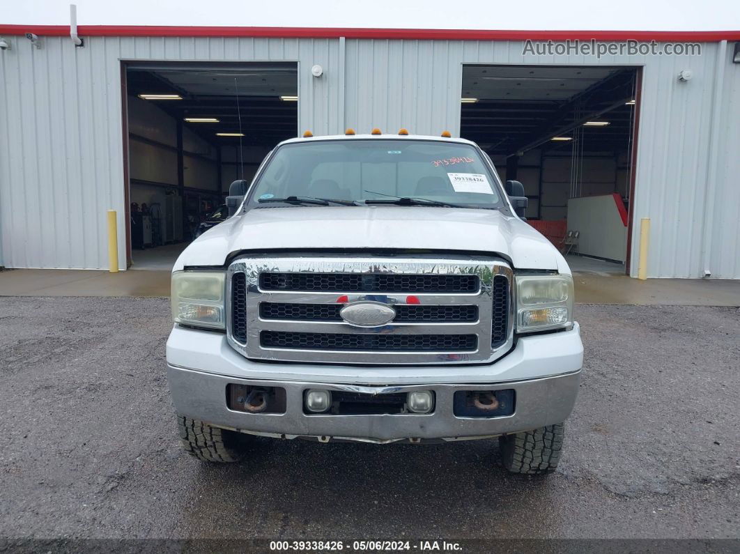 2007 Ford F-250 Lariat/xl/xlt White vin: 1FTSW21P27EA38955