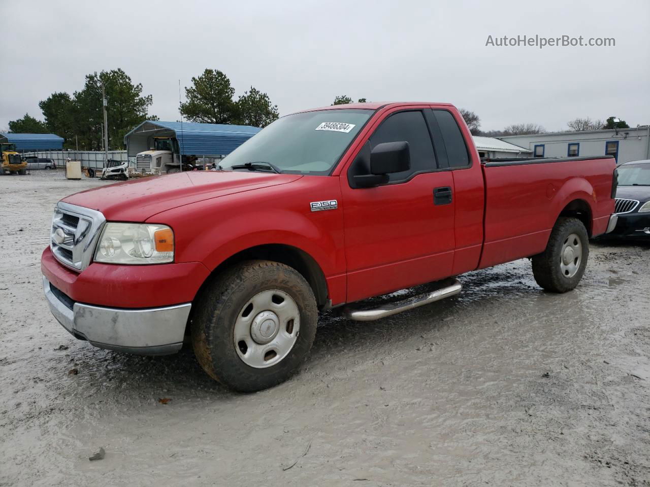 2004 Ford F150  Red vin: 1FTVF12574NA39762