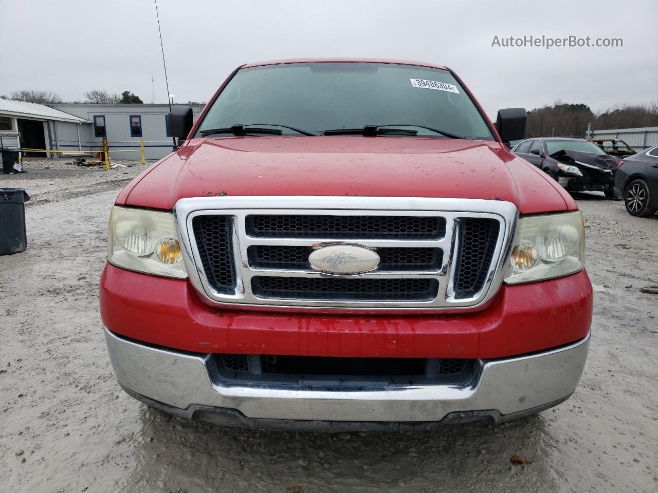 2004 Ford F150  Red vin: 1FTVF12574NA39762