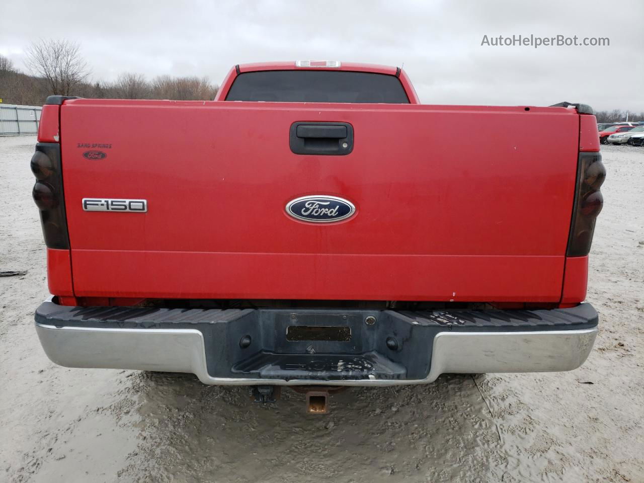 2004 Ford F150  Red vin: 1FTVF12574NA39762