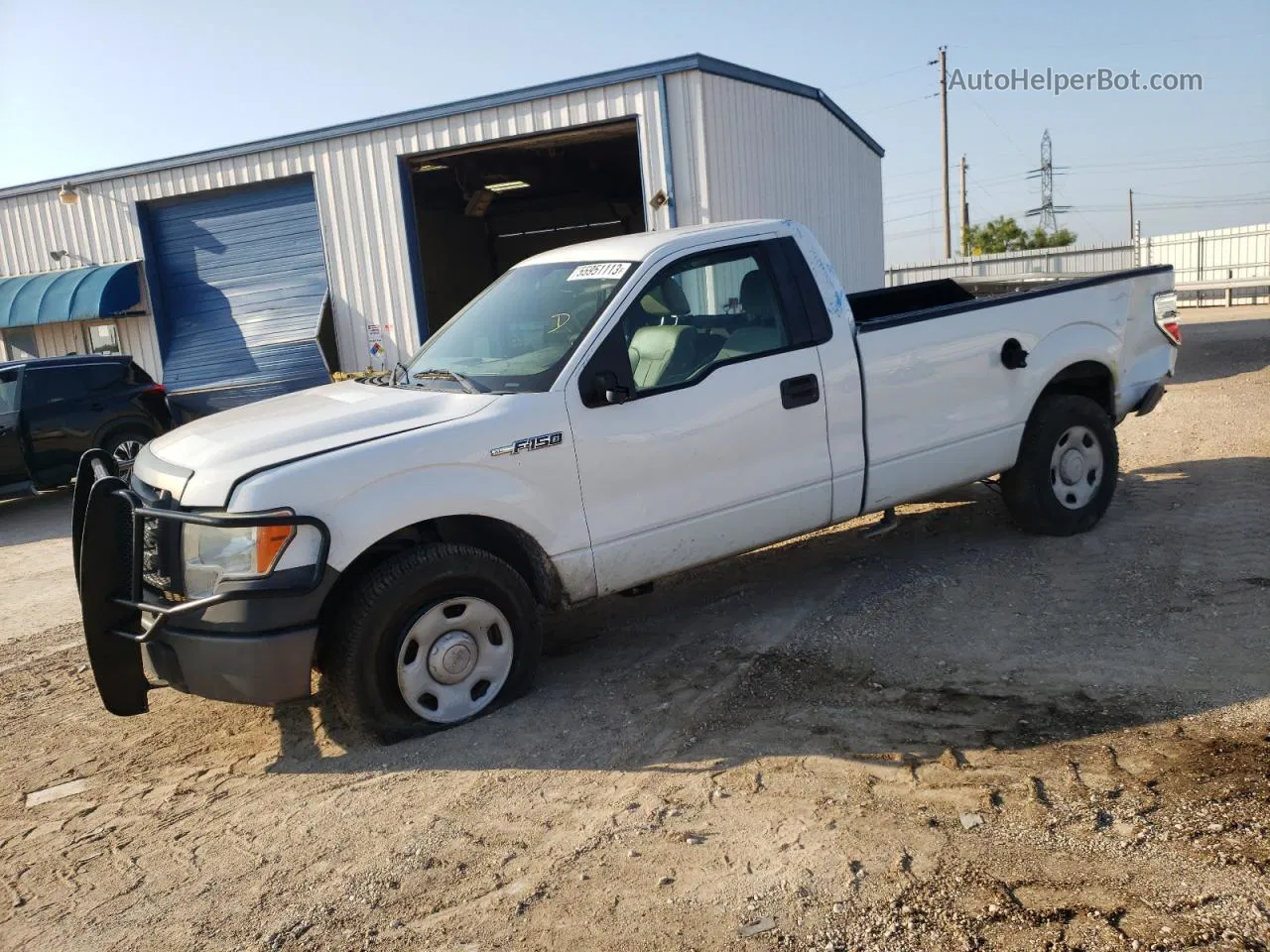 2009 Ford F150  Белый vin: 1FTVF12V29KB36005