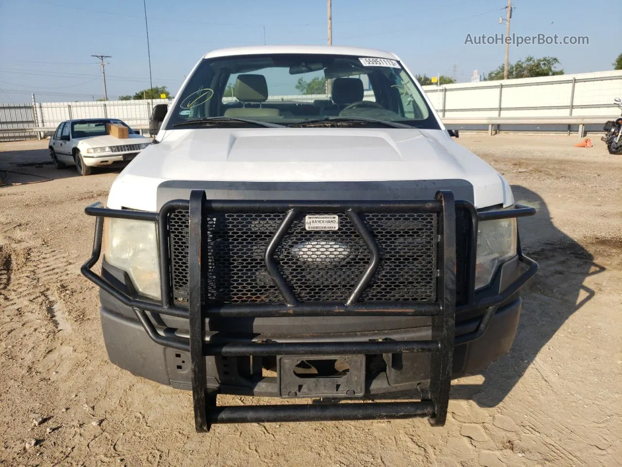 2009 Ford F150  Белый vin: 1FTVF12V29KB36005