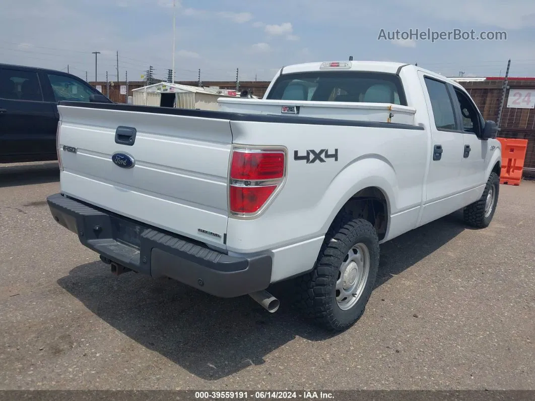 2014 Ford F-150 Xl White vin: 1FTVW1EF3EKD33232