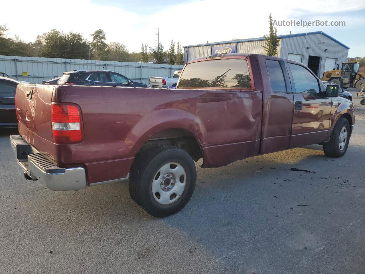 2004 Ford F150  Burgundy vin: 1FTVX12514NB35268