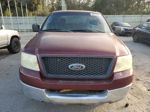 2004 Ford F150  Burgundy vin: 1FTVX12514NB35268