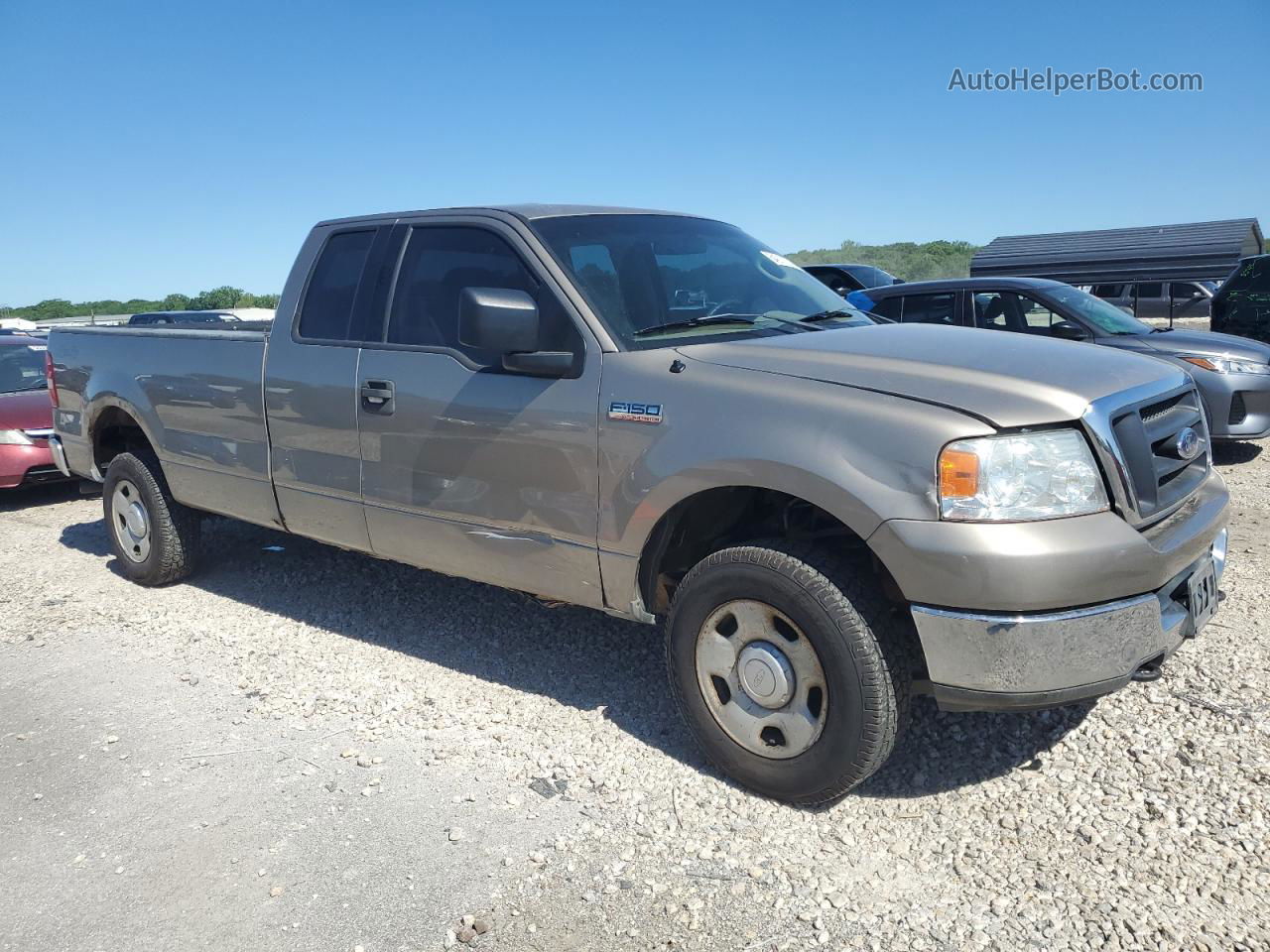 2004 Ford F150  Tan vin: 1FTVX14534NB81391