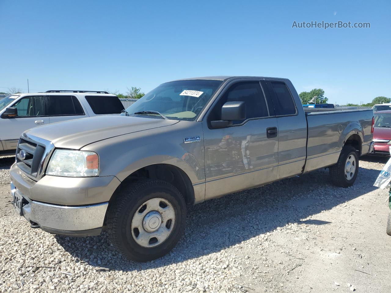 2004 Ford F150  Tan vin: 1FTVX14534NB81391