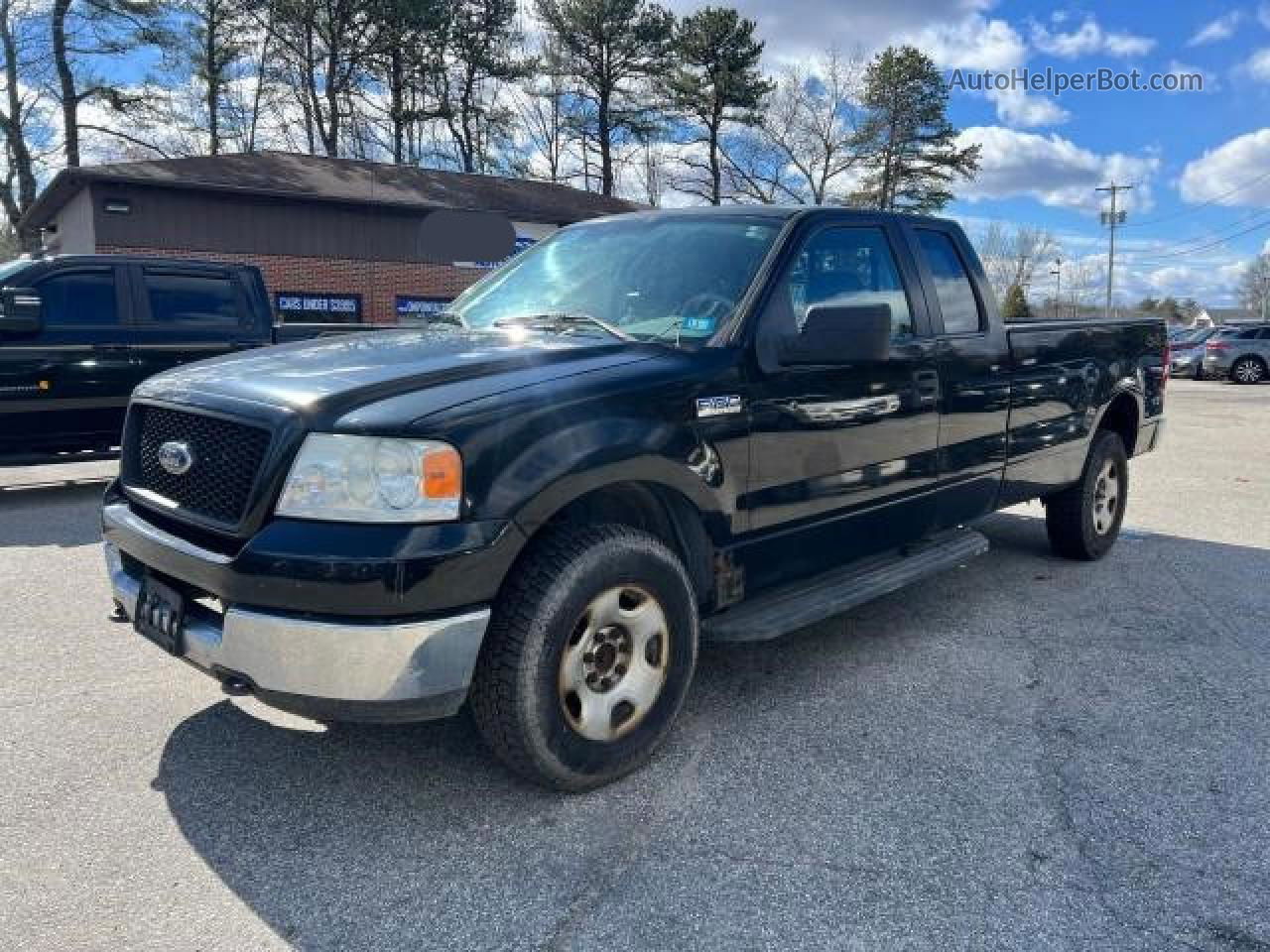 2005 Ford F150  Black vin: 1FTVX145X5NA80818