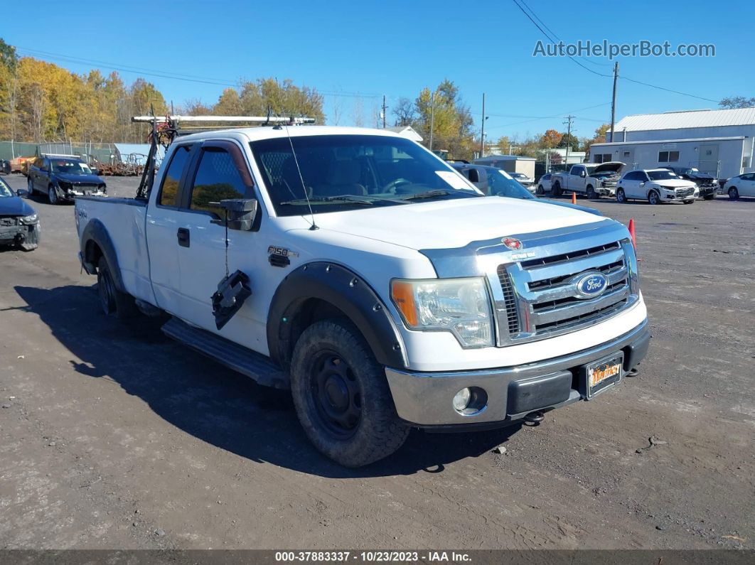 2010 Ford F-150 Xl W/hd Payload Pkg White vin: 1FTVX1EV6AKA58650