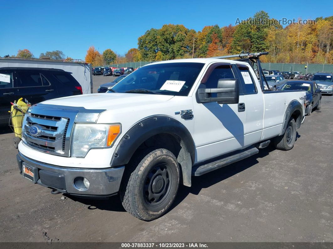 2010 Ford F-150 Xl W/hd Payload Pkg White vin: 1FTVX1EV6AKA58650