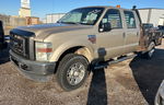 2008 Ford F350 Srw Super Duty Tan vin: 1FTWW31R48EE53396