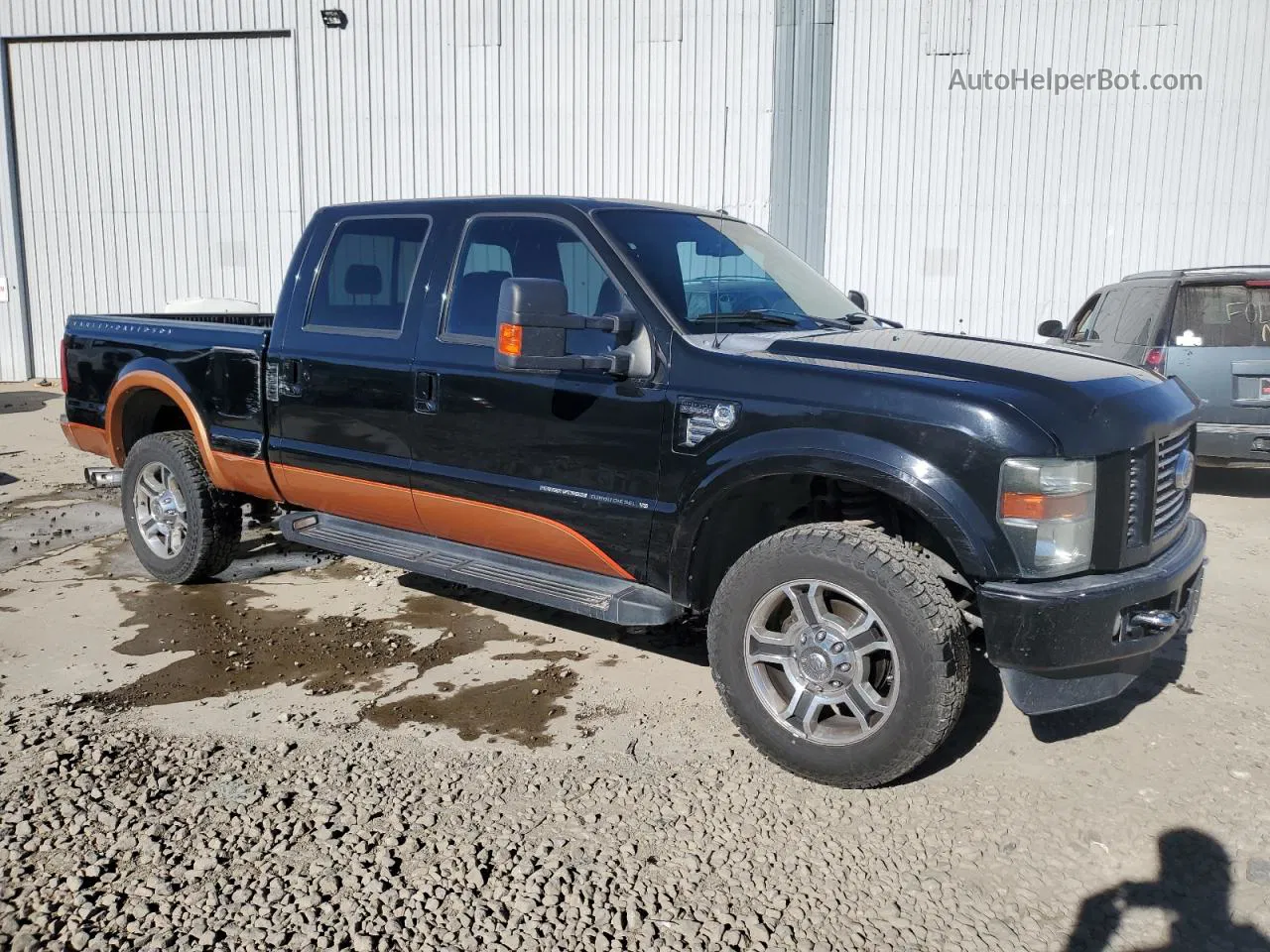 2008 Ford F350 Srw Super Duty Black vin: 1FTWW31R58ED02325