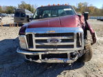 2008 Ford F350 Srw Super Duty Burgundy vin: 1FTWW31R98EA89458